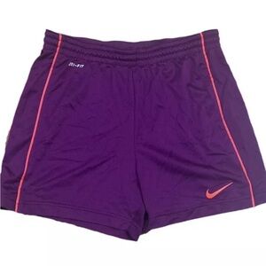 NWT Nike Women's Athletic Shorts in Purple and Orange
